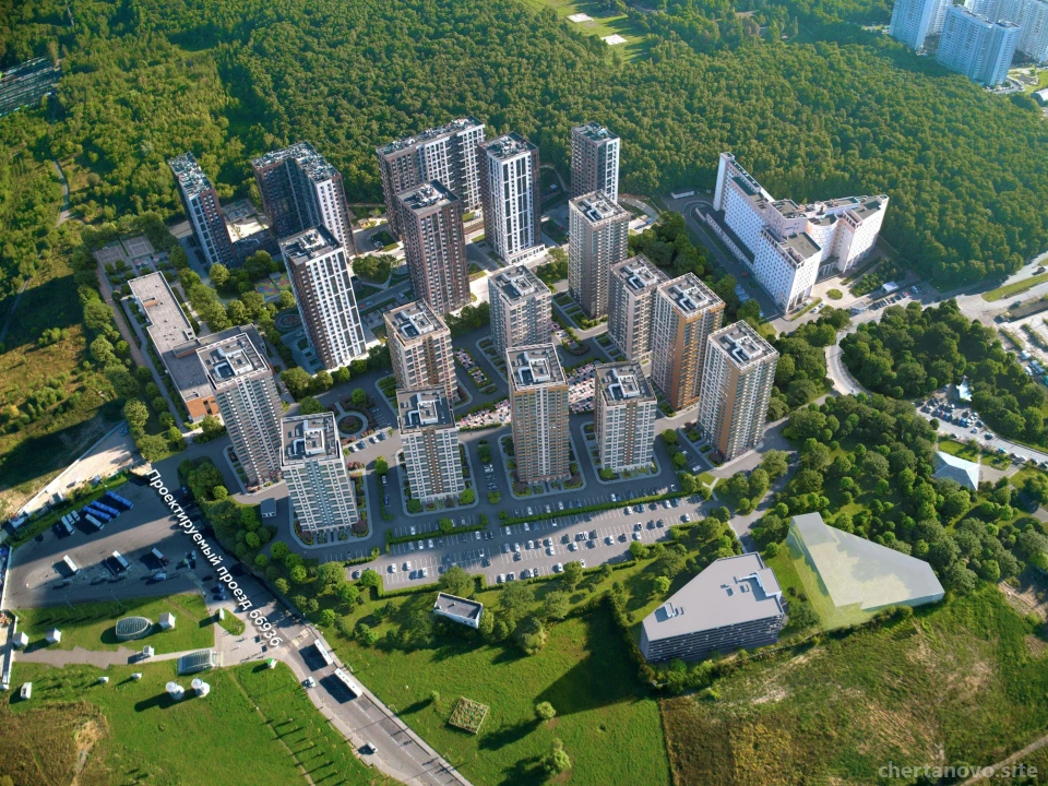 Строящийся жилой комплекс ЖК Зеленая вертикаль Изображение 1